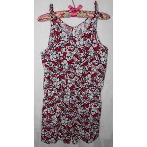 Target x Vineyard Vines Romper in Whale/ Hibiscus Pattern, Girls Size XL (14/16)